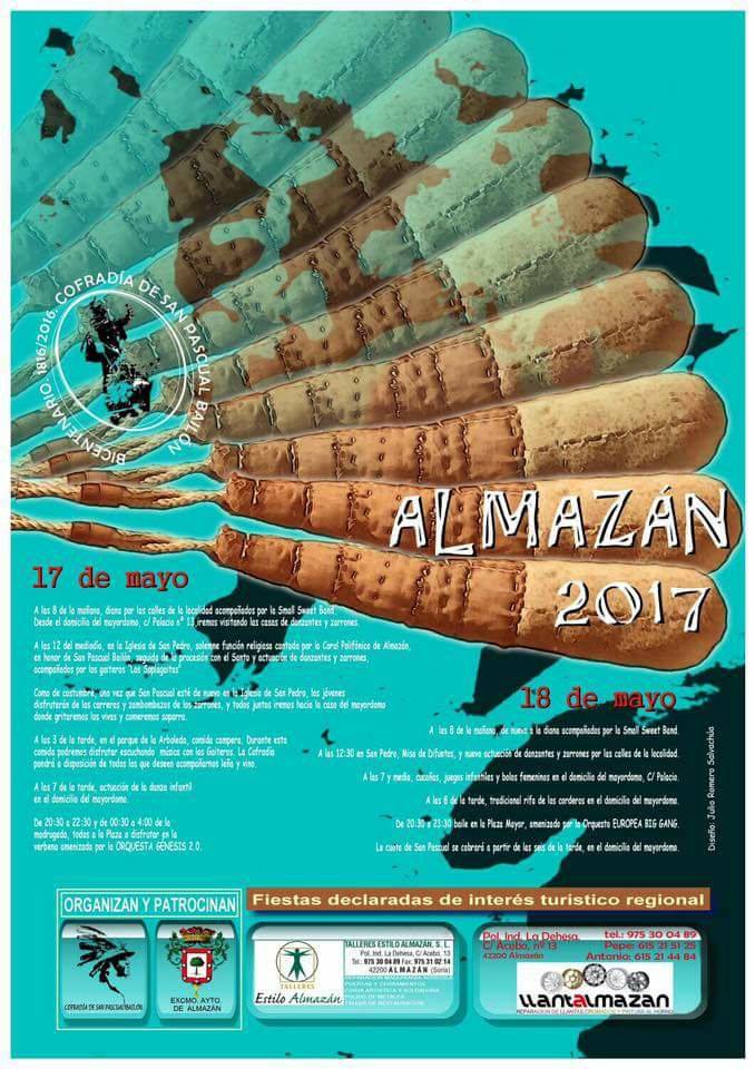 Fiestas de San Pascual Bailón y El Zarrón 2017 Almazán